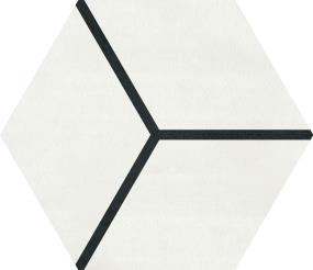 Bee Hive Medley Hexagon Cube Positive 8 1/2X10 Mt Grp1