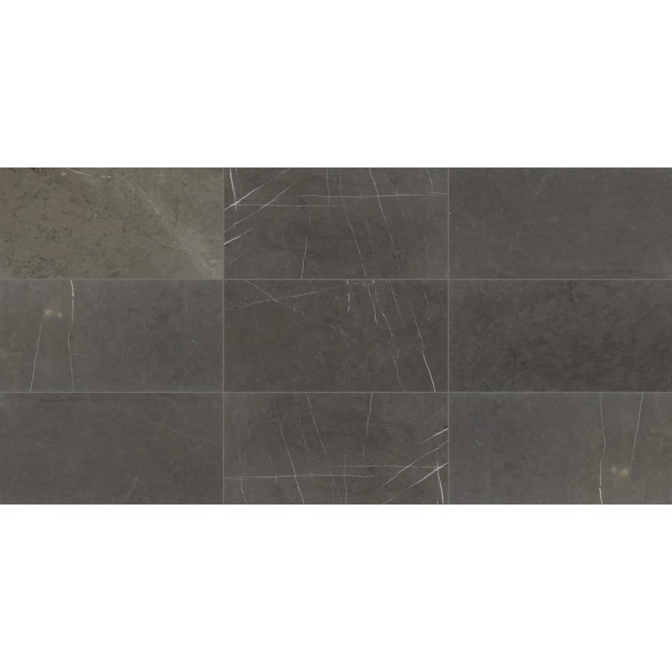 Marble Rectangle 12X24 HN by Bel Terra - Antico Scuro Honed