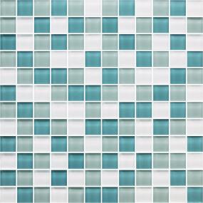 Color Appeal Straight Joint 1X1 Mm 12X12 Gs - Sea Pearl Blend Glass Swatch