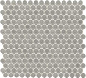 Savvy Glossy 1X1 Penny Mosaic 11X12
