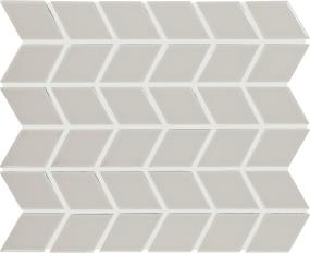 Color Wheel Retro Chevron 2X3 Dm 11X13 Gl Grp1 - Desert Gray Glossy Swatch