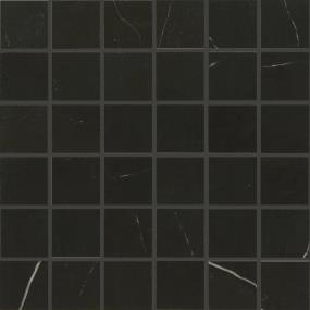 Marble Attache Straight Joint 2X2 Mm 12X13 Mt - Nero Matte Swatch