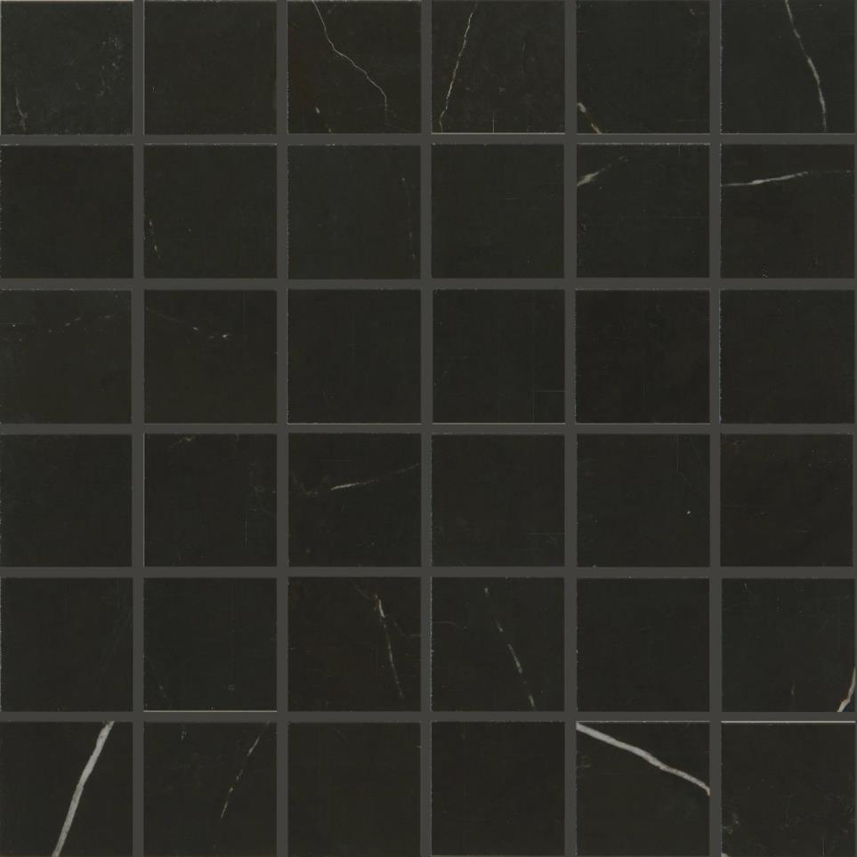 Marble Attache Straight Joint 2X2 Mm 12X13 Mt by Bel Terra - Nero Matte
