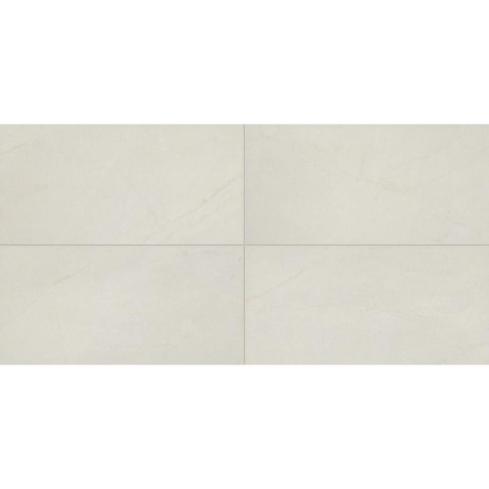 Prime Rectangle 12X24 Mt by Daltile - White Matte