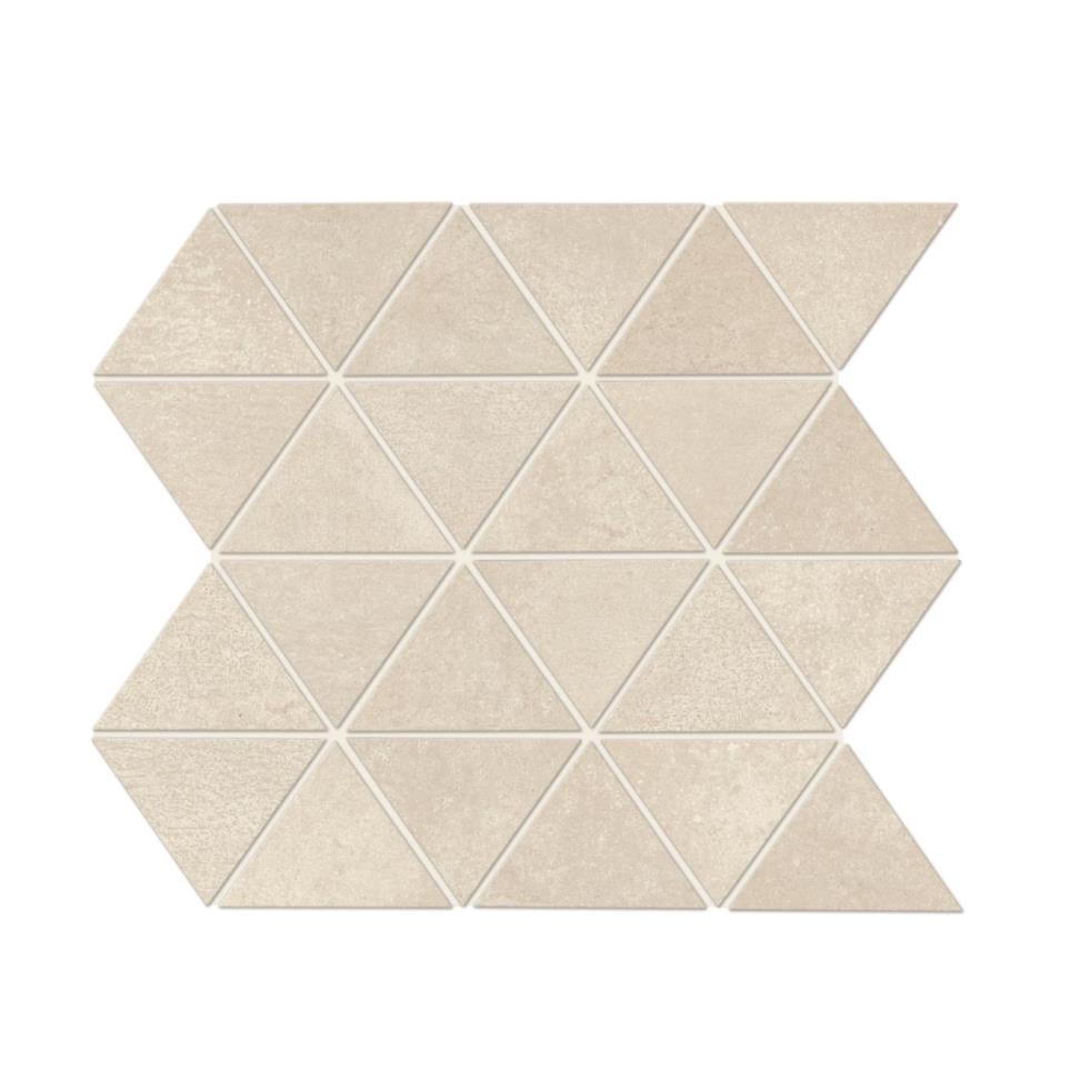 Chord Triangle 3X3 Mm 12X15 Mt by Daltile - Sonata White Matte