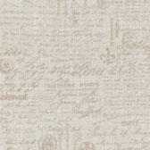 Lettres D'Amour - Linen Swatch