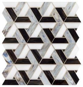 Vivify Trapezoid 1X3 Mm 13X15 Gs - Midnight Dream Glass Swatch