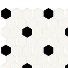 White / Black / Matte Matte Zoomed Swatch