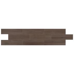 Edgewood Plank 6X24 Mt - Graphite Matte Swatch