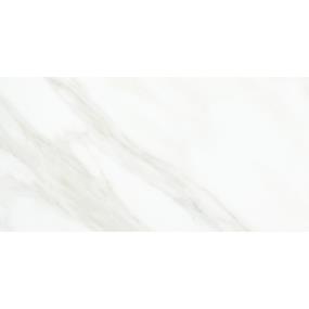Mirasol Rectangle 12X24 Gl - Bianco Carrara Glossy Swatch