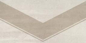 Pietza Chevron Matte 11X23 - Gray Swatch