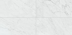 Marble Attach Lavish Rectangle 12X24 ST - Diamond Carrara Satin Swatch