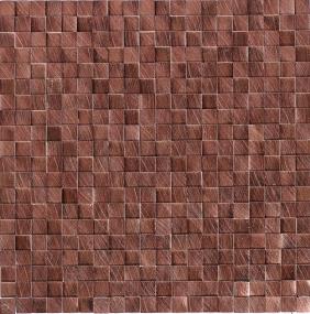 Structure 3D Cube 1/2X1/2 Mm 12X12 St Grp2 - Copper Satin Swatch