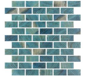 Waterlace Matte/Satin 1X2 Offset Mosaic 10X12