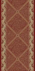 Palatial Trellis Runner - Sultan Spice Swatch