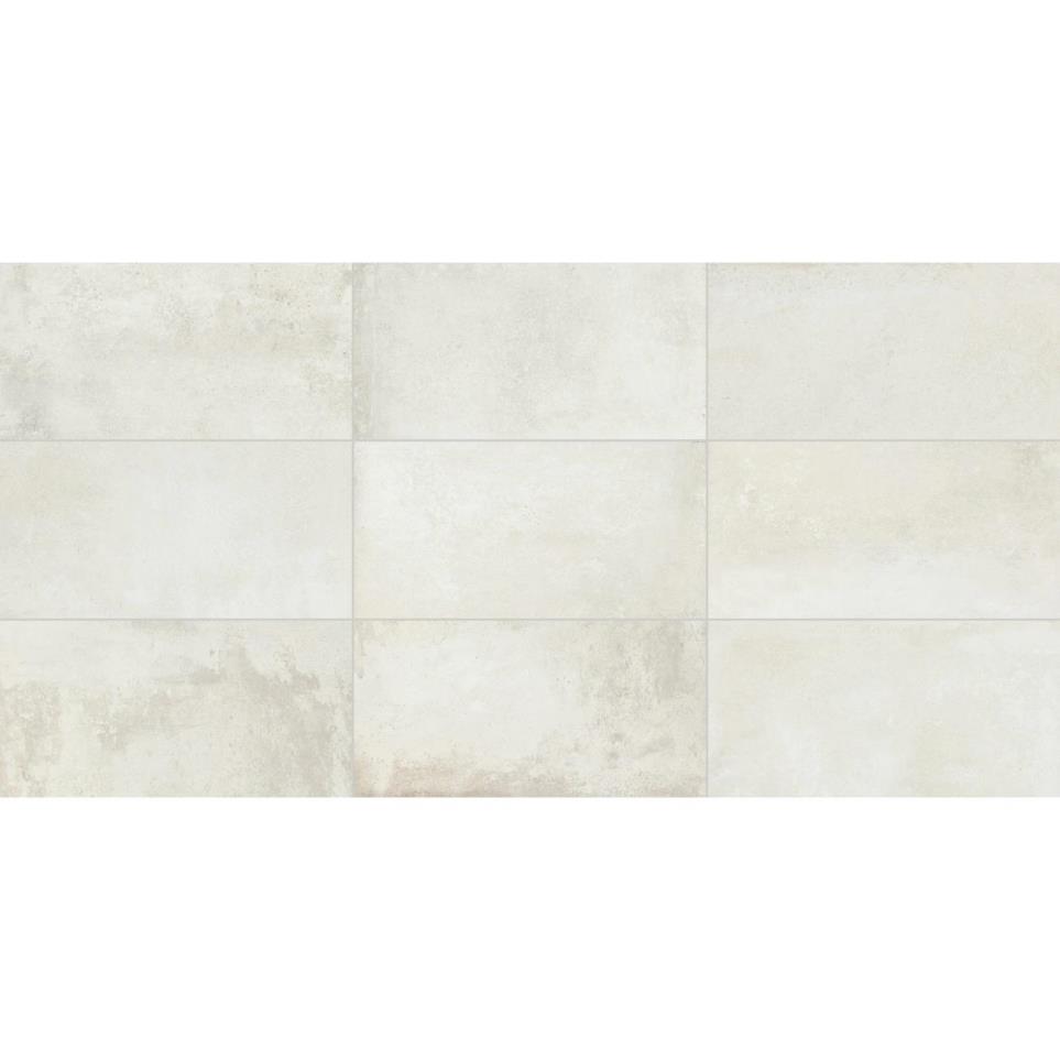 Rekindle Rectangle STepwise 24X48 MT by Bel Terra - White Matte