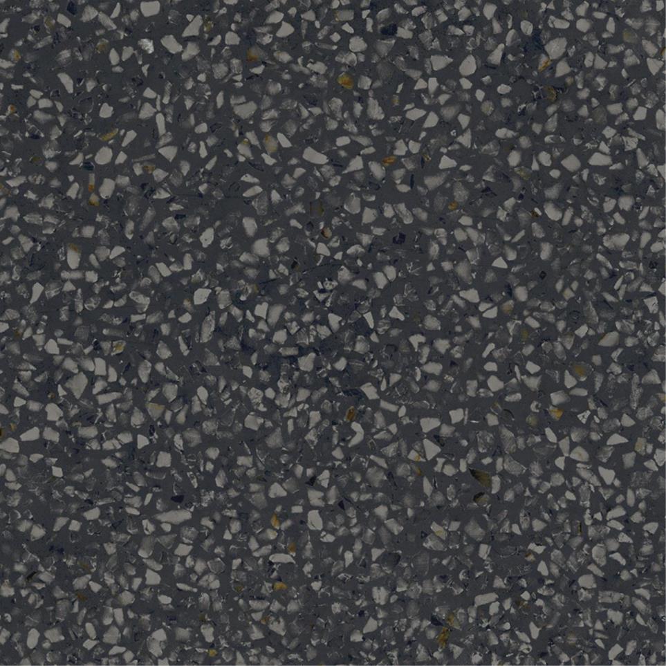 D_Segni Terrazzo Square 8X8 Mt by Bel Terra - Black Matte