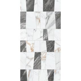 Marble Attache Lavish Square Moderna Deco 12X24 Pl - Moderna Deco Polished Swatch