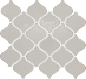 Color Wheel Retro Arabesque 3X3 Dm 11X12 Gl Grp1 - Desert Gray Glossy Swatch