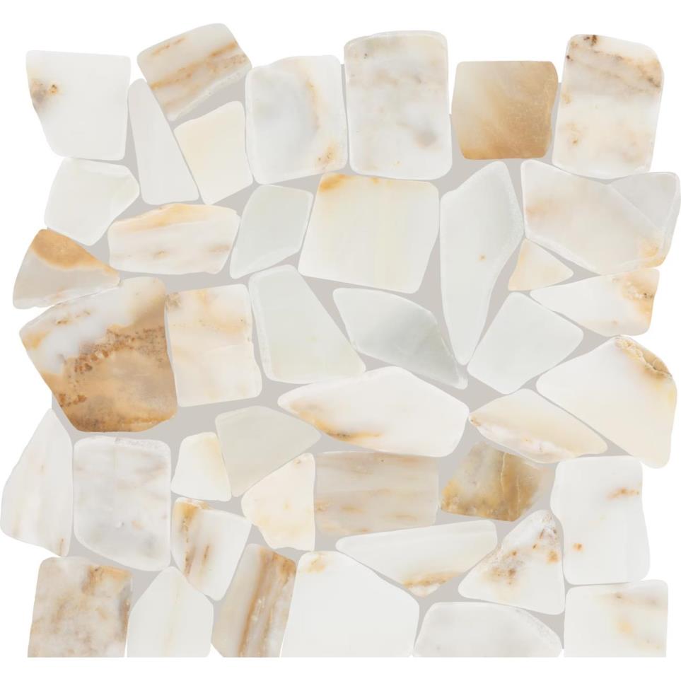 Gamma Pebble Irregular Shape Mm 13X13 Hn by Daltile - Bella Honed