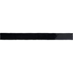 Artistic Reflections Rectangle Undulated 2X20 Gl - Onyx Glossy Swatch