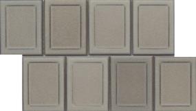 Cuadro Glossy Frame Mosaic 4X5 On 9X14 - Fawn Swatch