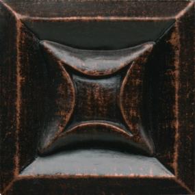 Armor Square Star 2X2 St - Oil Rub Bronze Satin Swatch