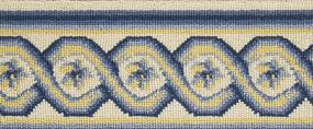 Ivory Blue Yellow Swatch