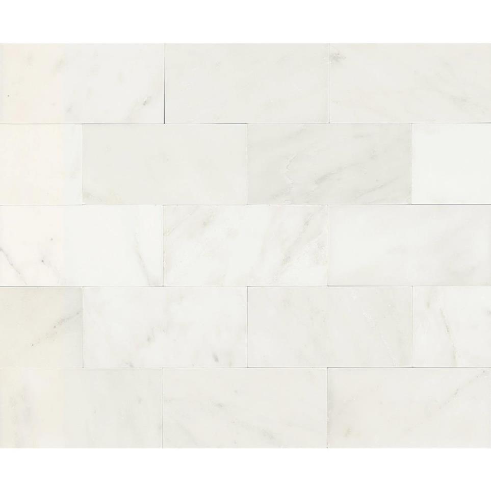 Marble Rectangle 3X6 PL by Bel Terra - First Snow Elegance Polished