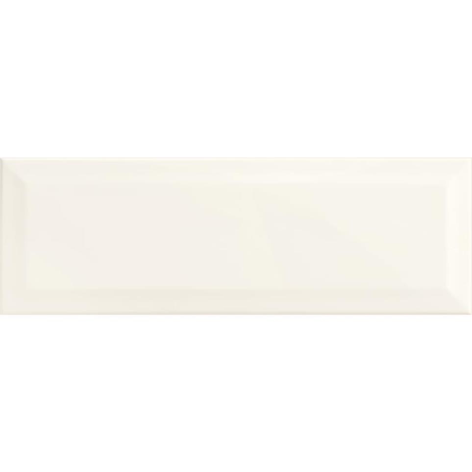 Hawthorne Rectangle 8X24 Bevel Gl by Marazzi - Refined White Glossy