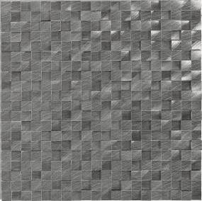 Structure 3D Cube 1/2X1/2 Mm 12X12 St Grp2 - Gunmetal Satin Swatch