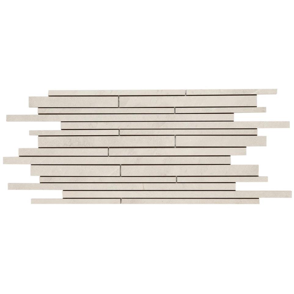 Delegate Random Linear Mm 12X30 Mt by Daltile - Off White Matte