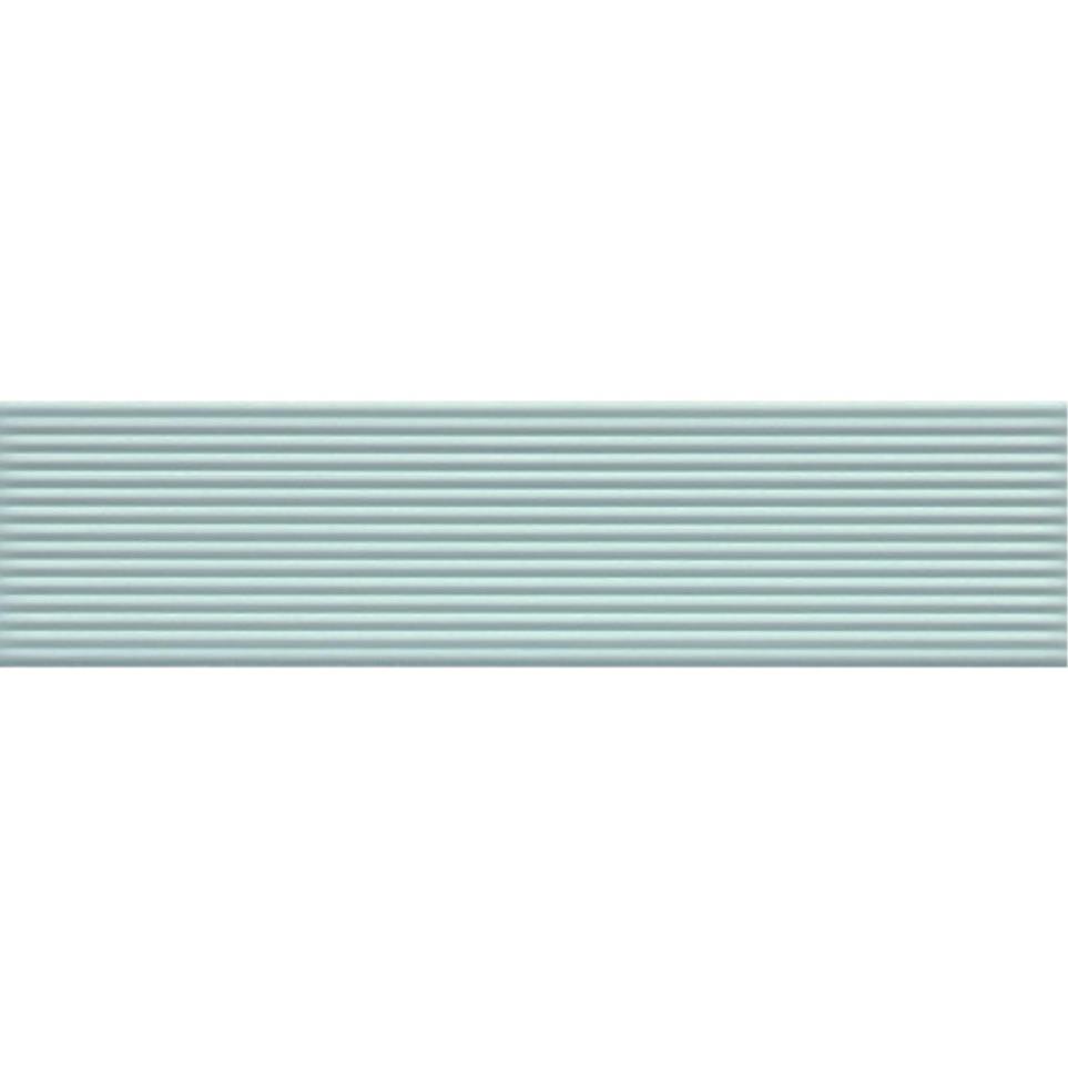 Euphoria Linear Matte/Satin  Metallic 3X12 by Emser Tile, LLC - Ocean