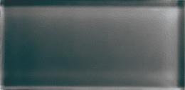 Color Appeal Rectangle 3X6 Gl Grp1 - Charcoal Gray Glossy Swatch