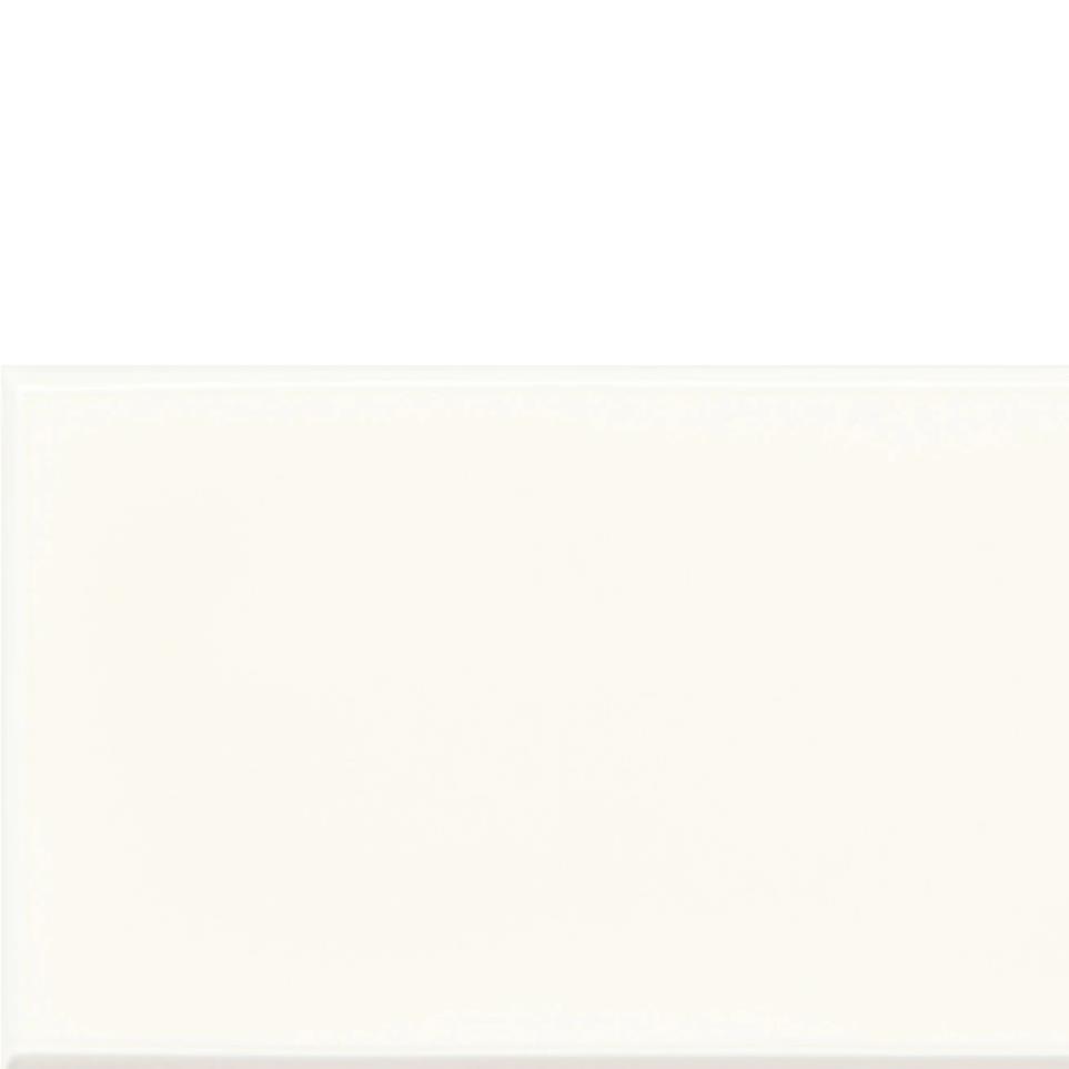 Modern White Glossy Zoomed Swatch