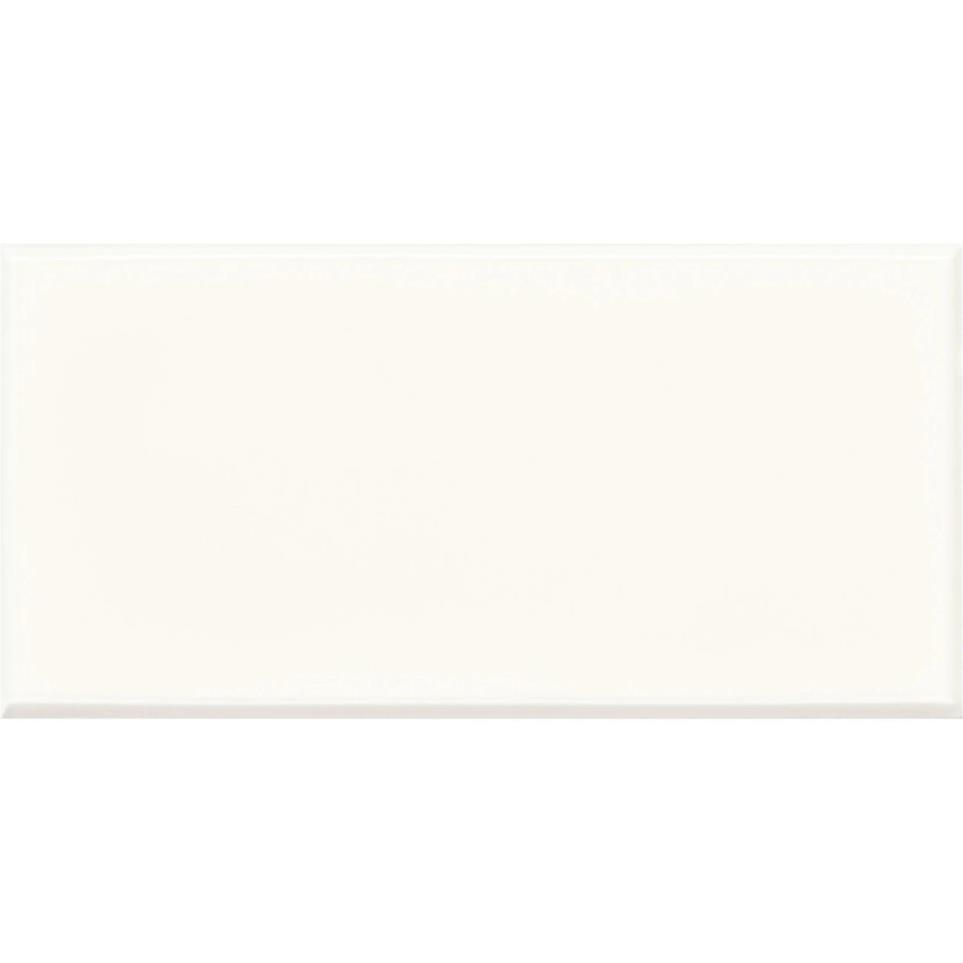 Retrospace Remix Rectangle Undulated 3X6 Gl by Bel Terra - Modern White Glossy