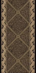 Palatial Trellis Runner - Velvet Swatch