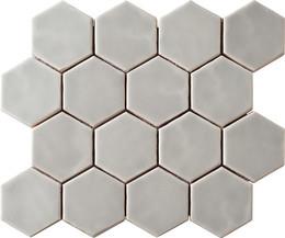 Artistic Reflections Hexagon 3X3 Mm 12X14 Mt - Matte Rain Matte Swatch