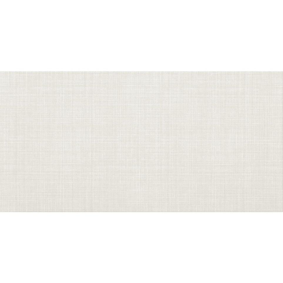 Fabric Art Rectangle Modern Textile 12X24 MT by Bel Terra - Modern Textile White Matte