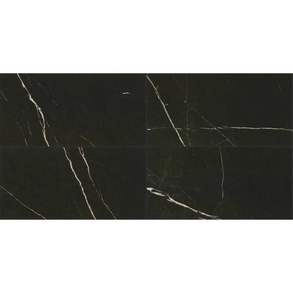 Marble Attache Square 24X24 MT by Bel Terra - Nero Matte