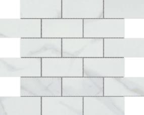 Serendra Polished 2X4 Offset Mosaic - Luna Swatch