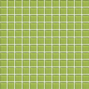 Color Appeal Straight Joint 1X1 Mm 12X12 Gs Grp2 - Lime Green Glass Swatch