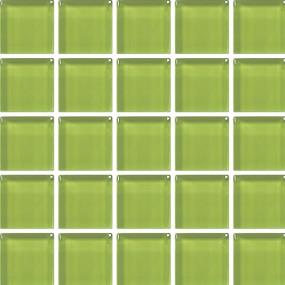Lime Green Glass Zoomed Swatch