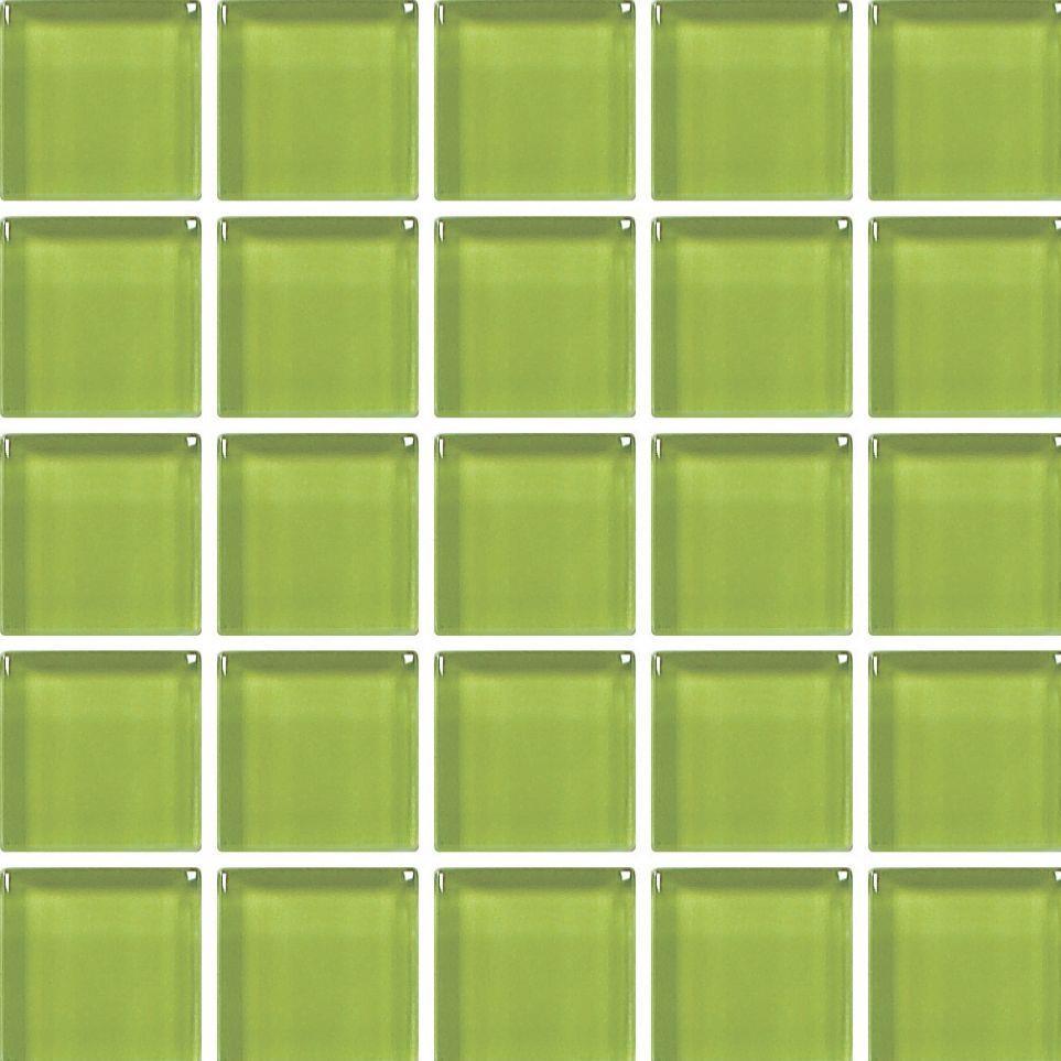 Lime Green Glass Zoomed Swatch