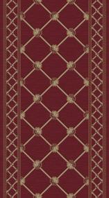 Traditional Trellis Runner - Cherry Wood Swatch