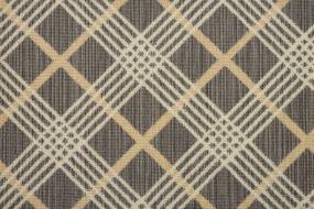 Coastal Plaid - Gull/Ivory Swatch