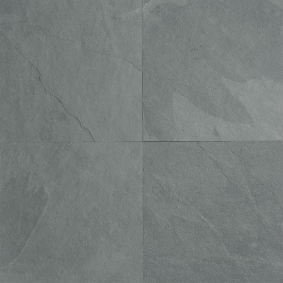Slate Square 12X12 Nc by Daltile - Brazil Grey Natural Cleft