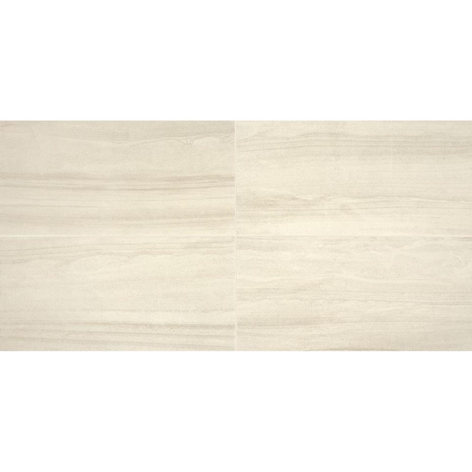 Platinum Rectangle 12X24 MT by Daltile - White Matte