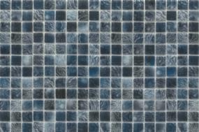 Waterlace Glossy 1X1 Mosaic 12X18 - Yaro Swatch