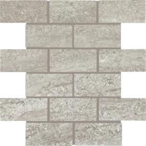 Advantage Brick Joint 2X4 Dm 12X12 Mt - Aged Grey  Matte Swatch